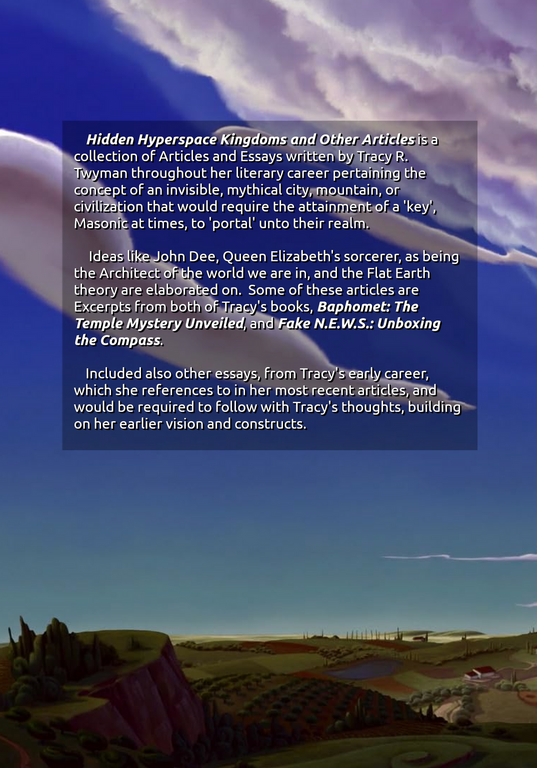 Book Cover Back: Baphometic Excerpts & Other Articles by Tracy Twyman